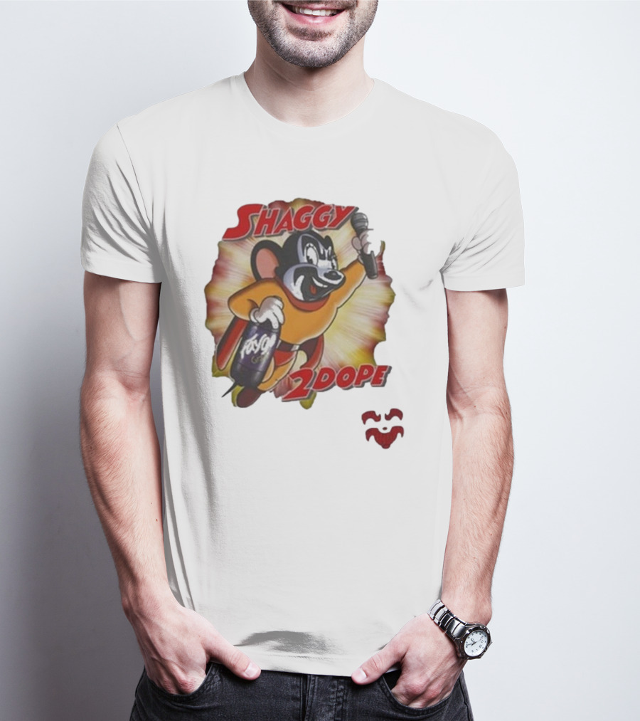 Shaggy 2 Dope Mighty Faygo Mouse Microphone Iconic T-Shirt