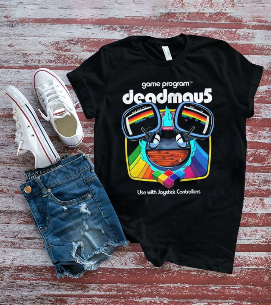 Game Program Deadmau5 Breakout Use With Joystick Controllers T-Shirt