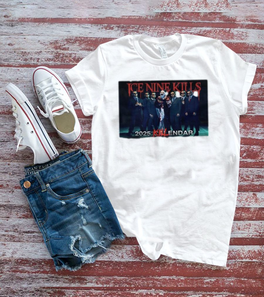 Ice Nine Kills 2025 Killendar Holiday T-Shirt