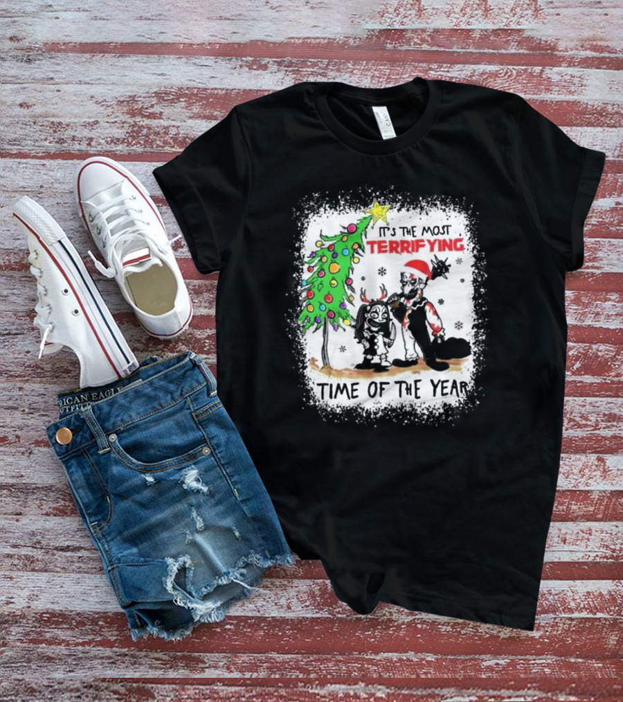 It's The Most Terrifying Time Of The Year Christmas T-Shirt