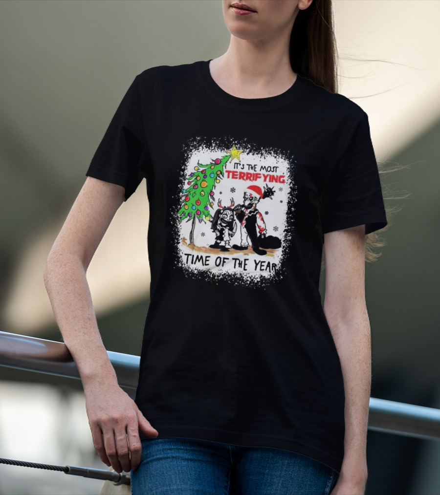 It's The Most Terrifying Time Of The Year Christmas T-Shirt