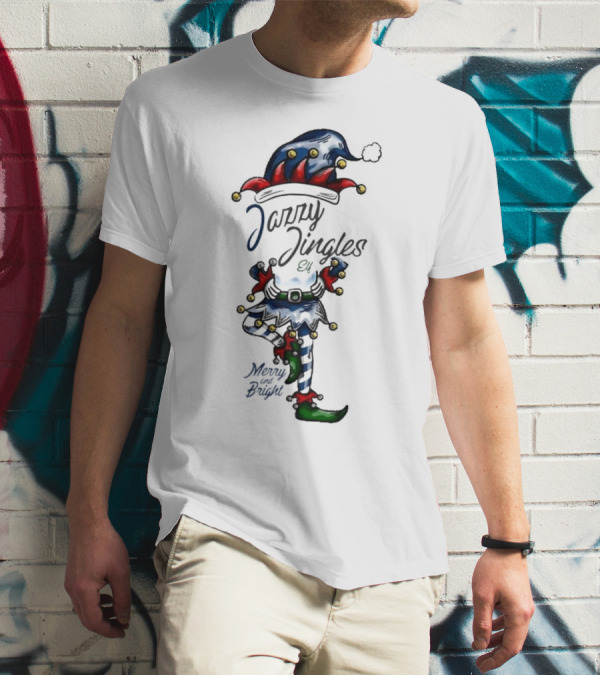 Jazzy Jingles Elf Merry And Bright Christmas T-Shirt