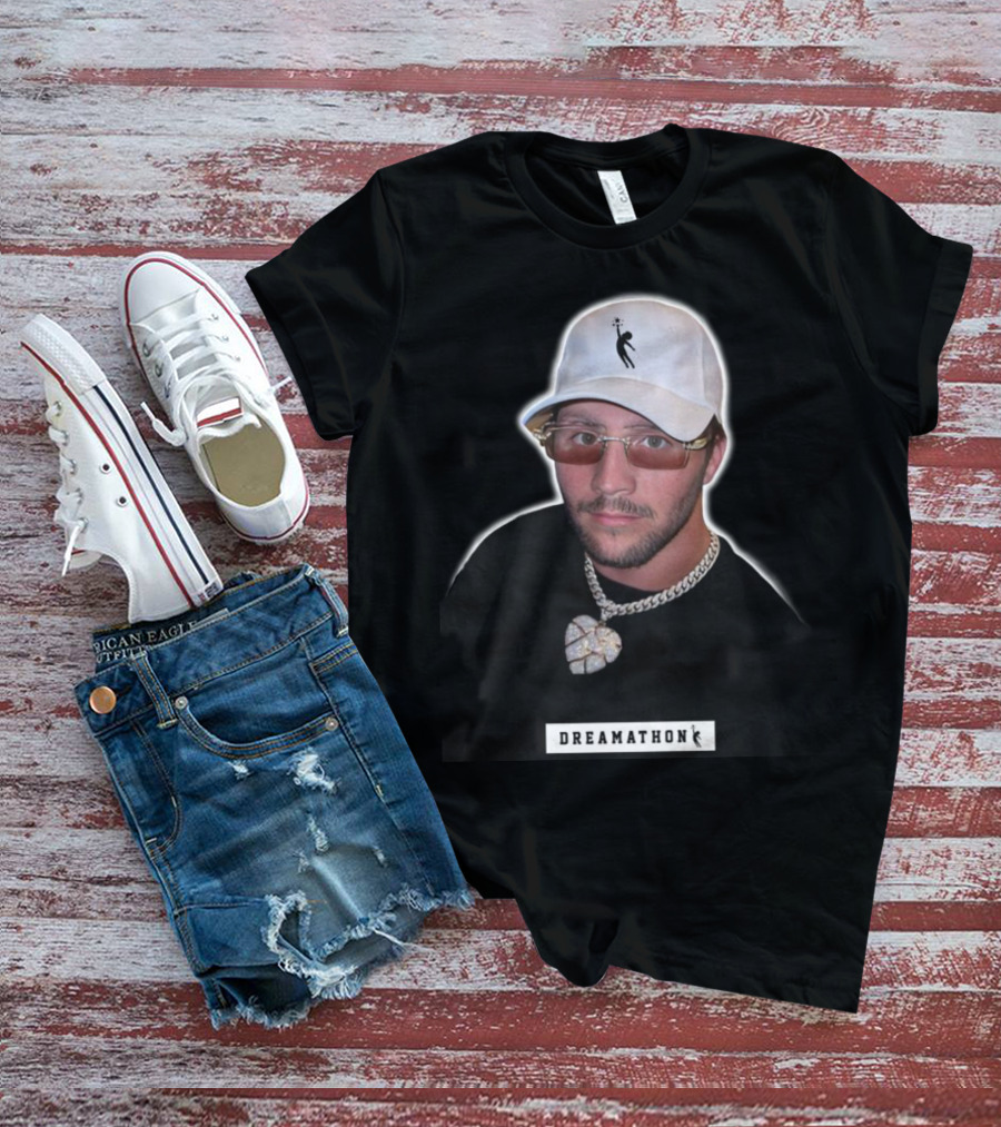 Josh Allen Dreamathon White Cap And Chain T-Shirt