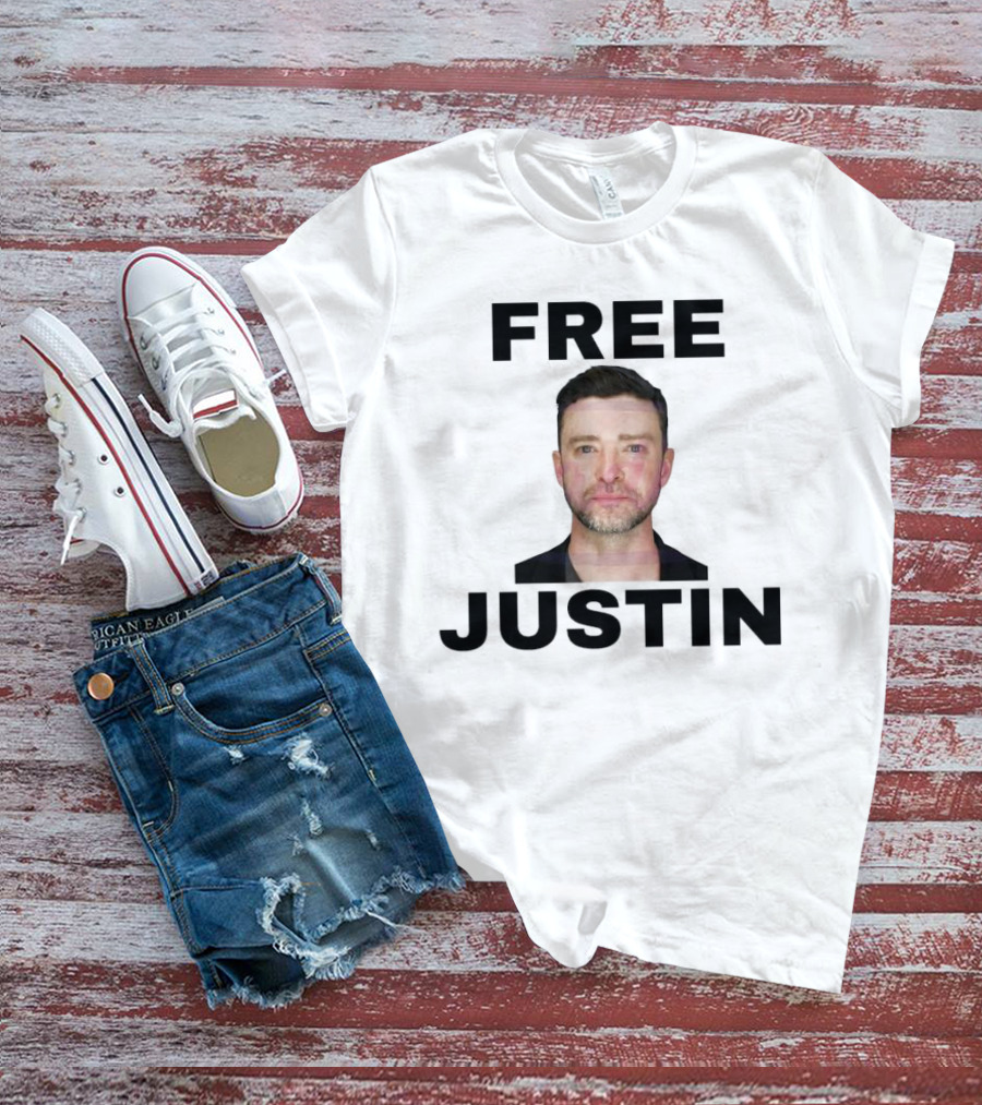 FREE JUSTIN TIMBERLAKE SHOT MUGSHOT T-Shirt