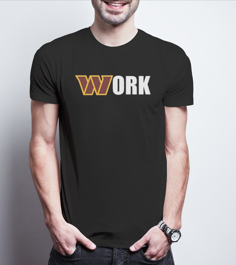 Washington Commanders W Work Dan Quinn T-Shirt