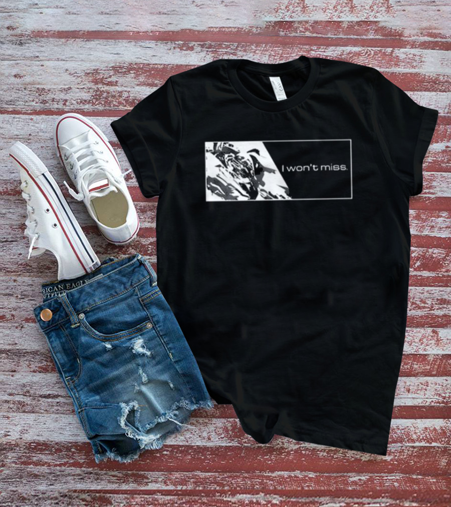 Gundam Planet I Won’t Miss Iconic Mecha Aim T-Shirt