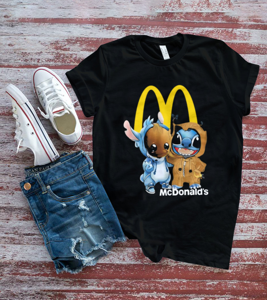Groot Stitch McDonald’s Crossover T-Shirt
