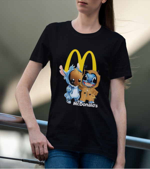 Groot Stitch McDonald’s Crossover T-Shirt