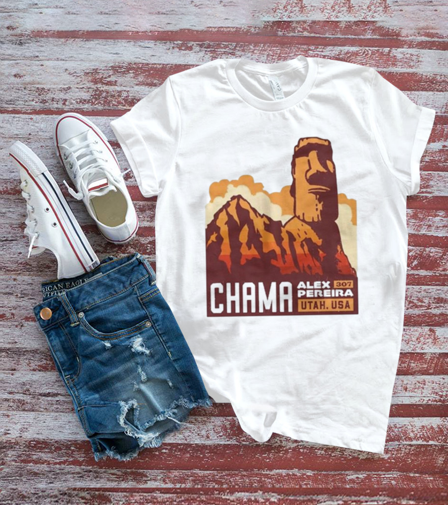 Chama Alex Pereira 307 Stonehead Utah USA T-Shirt