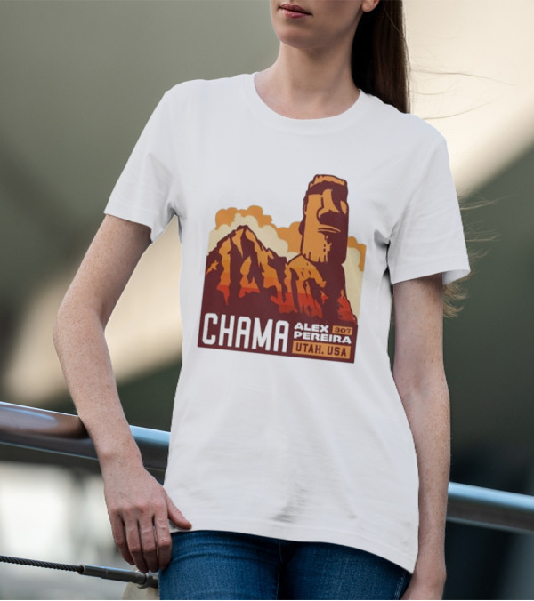 Chama Alex Pereira 307 Stonehead Utah USA T-Shirt