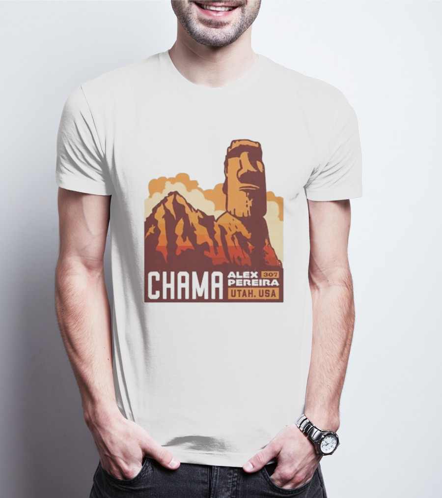 Chama Alex Pereira 307 Stonehead Utah USA T-Shirt