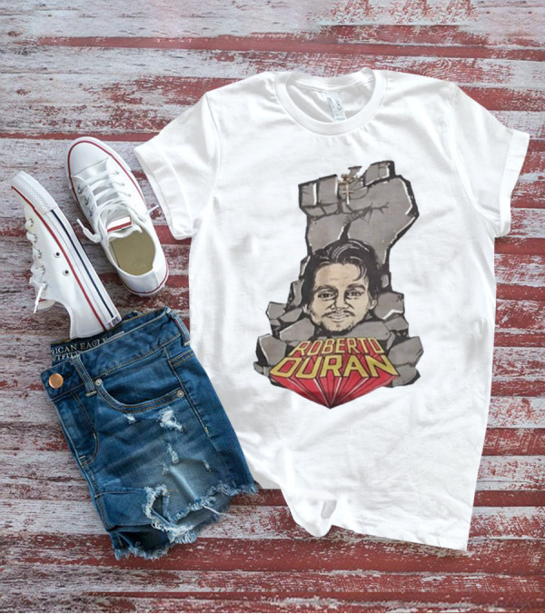 Roberto Duran Vintage Boxing Fist Power T-Shirt