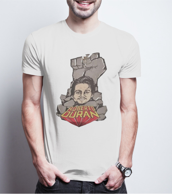 Roberto Duran Vintage Boxing Fist Power T-Shirt