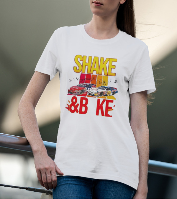SHAKE And BAKE NASCAR Racing Talladega Nights Ricky Bobby T-Shirt