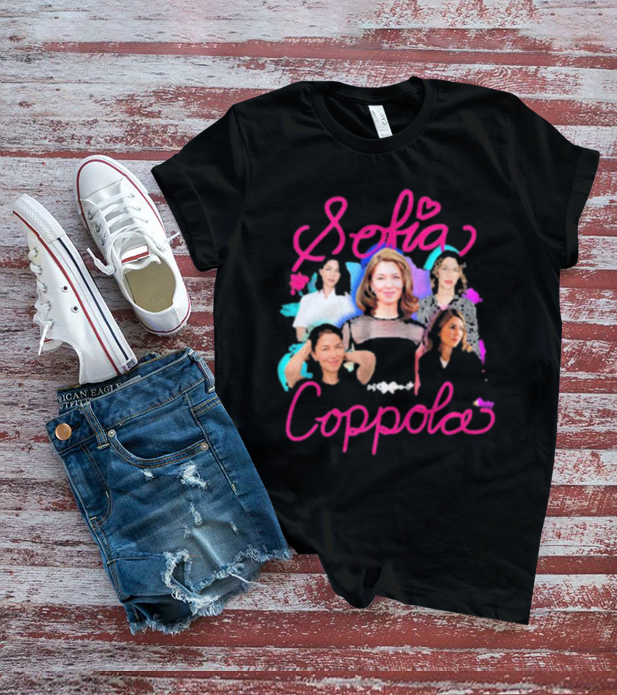 Sofia Coppola Photos Collage T-Shirt