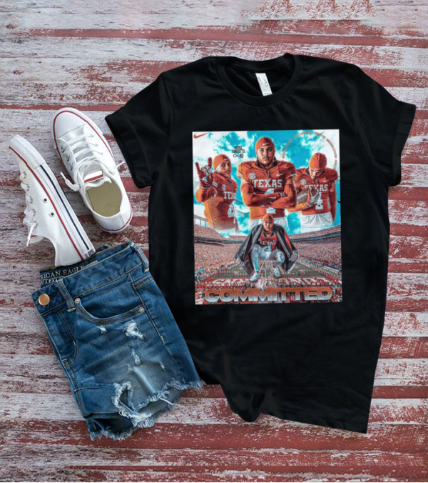 Texas Longhorns Graceson Littleton Committed Football T-Shirt