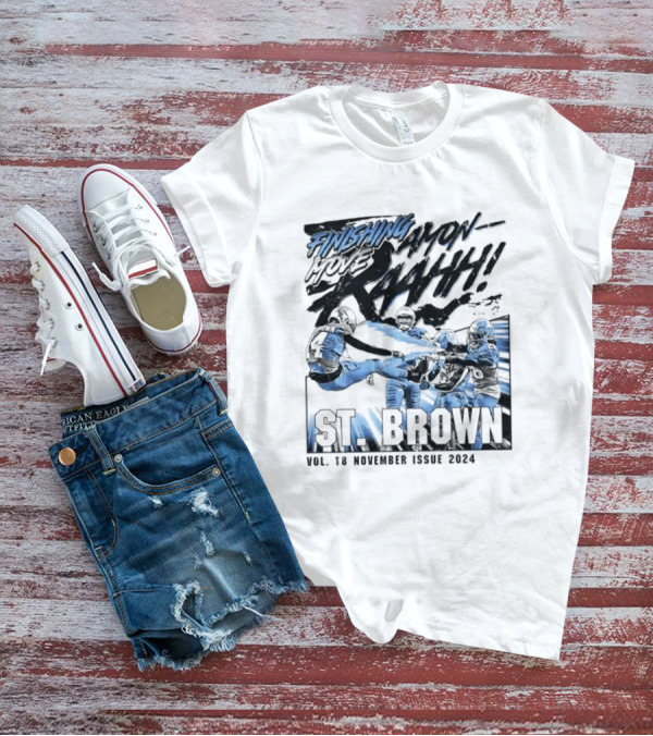 FINISHING MOVE AMON-R-AAHHH ST. BROWN VOL. 18 NOVEMBER ISSUE T-Shirt