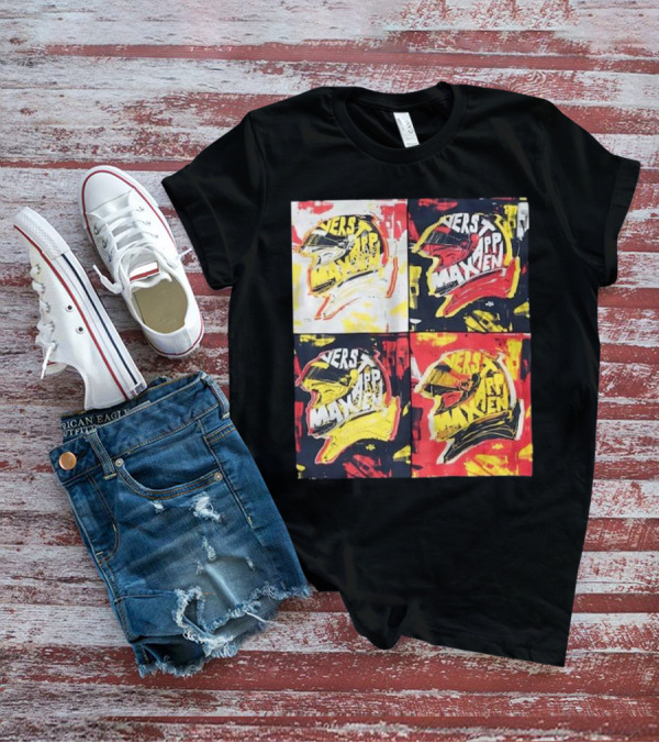 Red Bull Racing Verstappen Pop Art Helmet T-Shirt