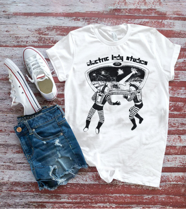 Electric Lady Studios Vintage Space Adventure T-Shirt