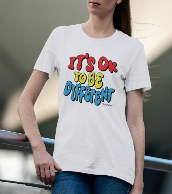 IT'S OK TO BE DIFFERENT Tanner Smith T-Shirt