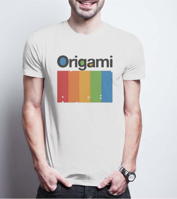 Origami Spectrum Rainbow Blocks T-Shirt