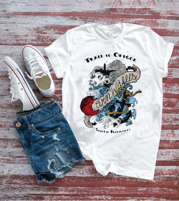 Trail To Oregon Cornwallis Ship Features T-Shirt