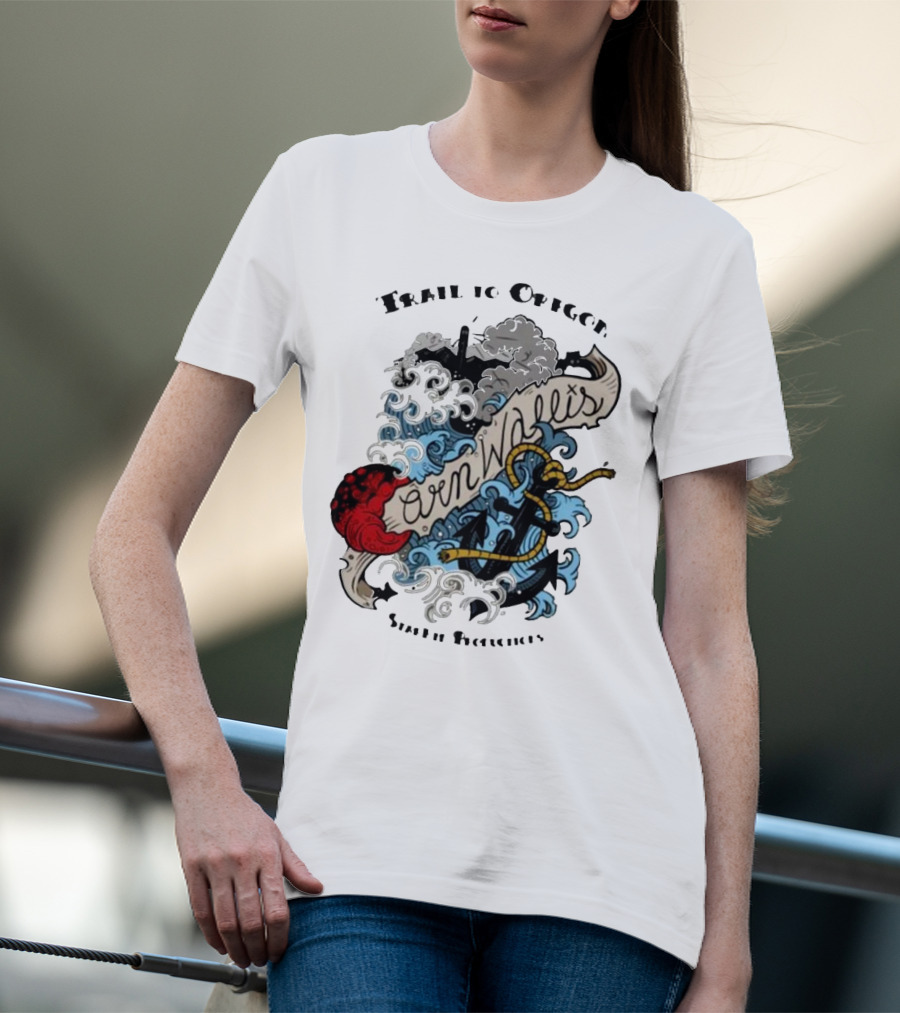 Trail To Oregon Cornwallis Ship Features T-Shirt