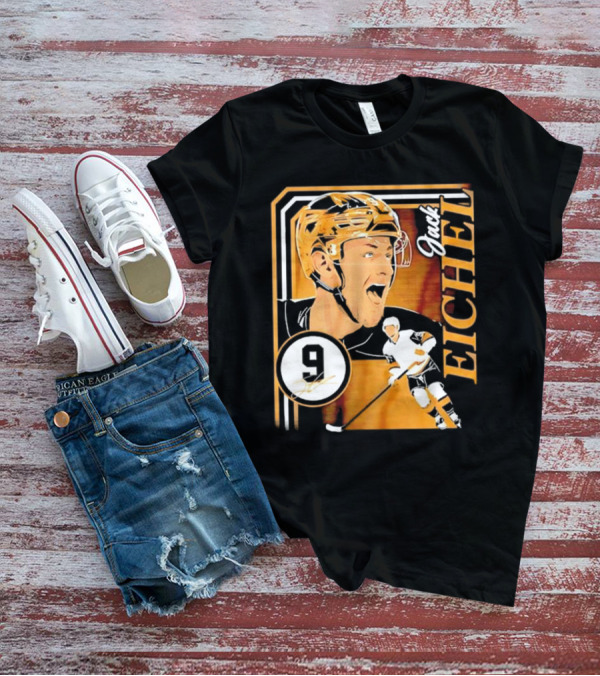 Jack Eichel Las Vegas Hockey Collage Frame T-Shirt