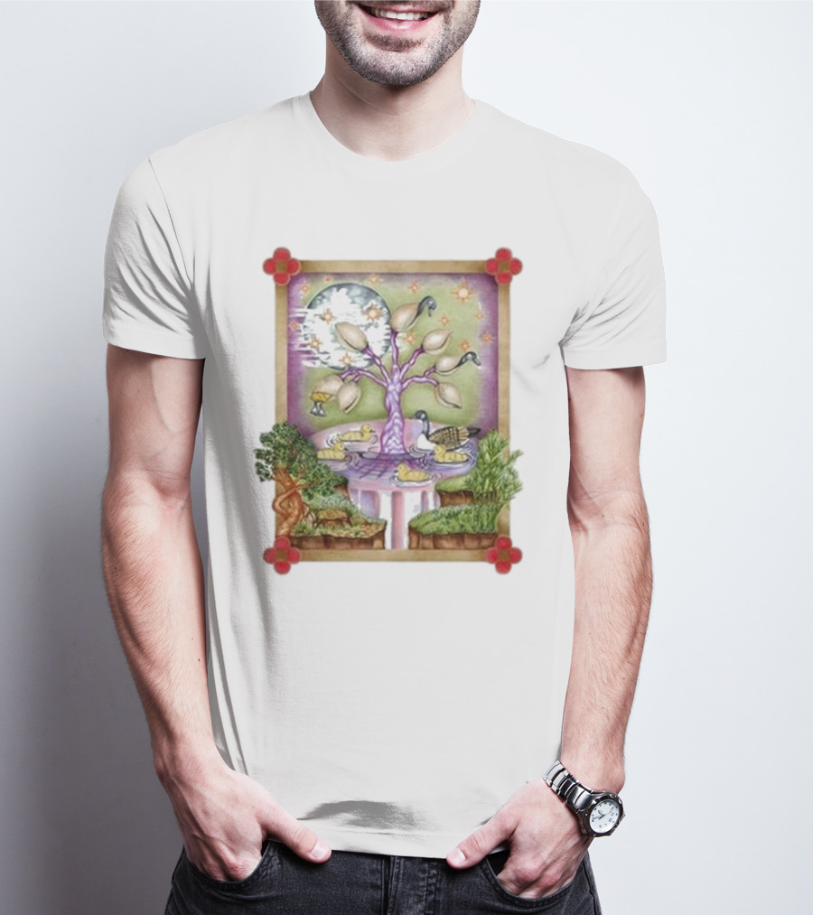 Crumbtheband Crumb Amama Enchanted Tree And Celestial Harmony T-Shirt