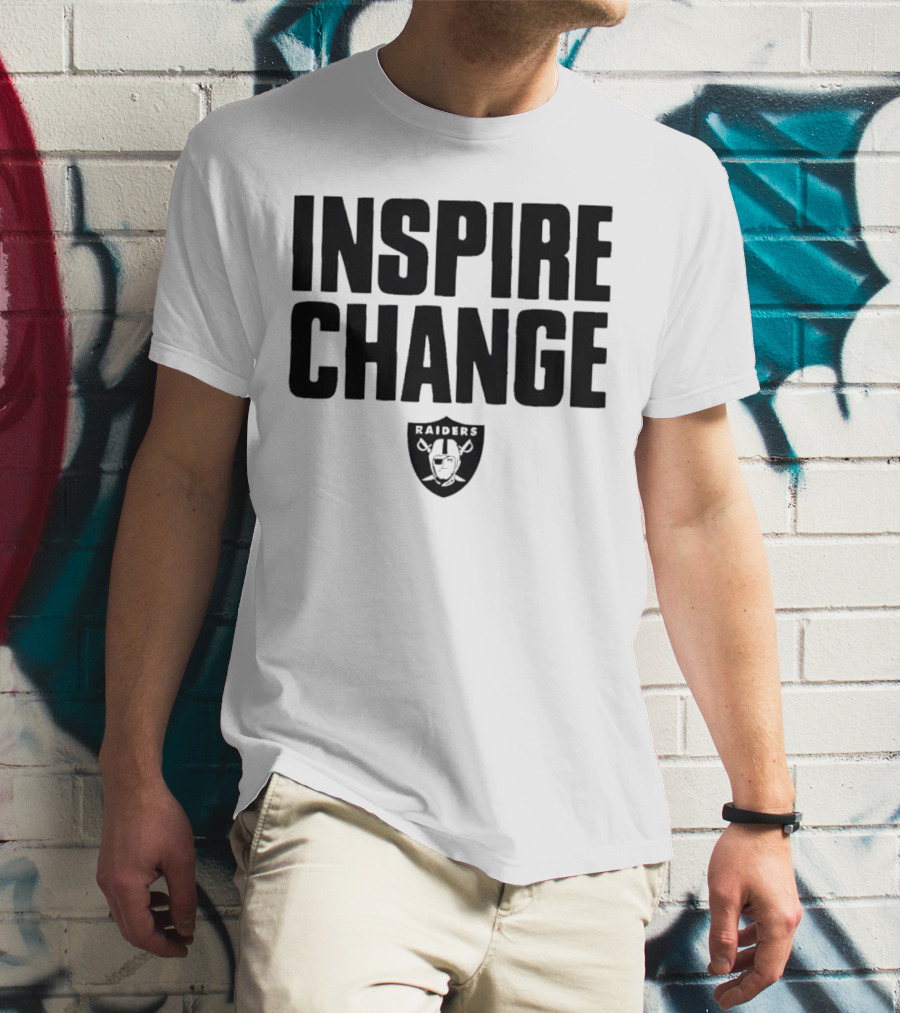 Las Vegas Raiders Inspire Change T-Shirt
