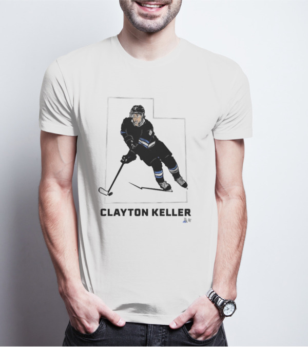 Clayton Keller Hockey Star In State Outline T-Shirt