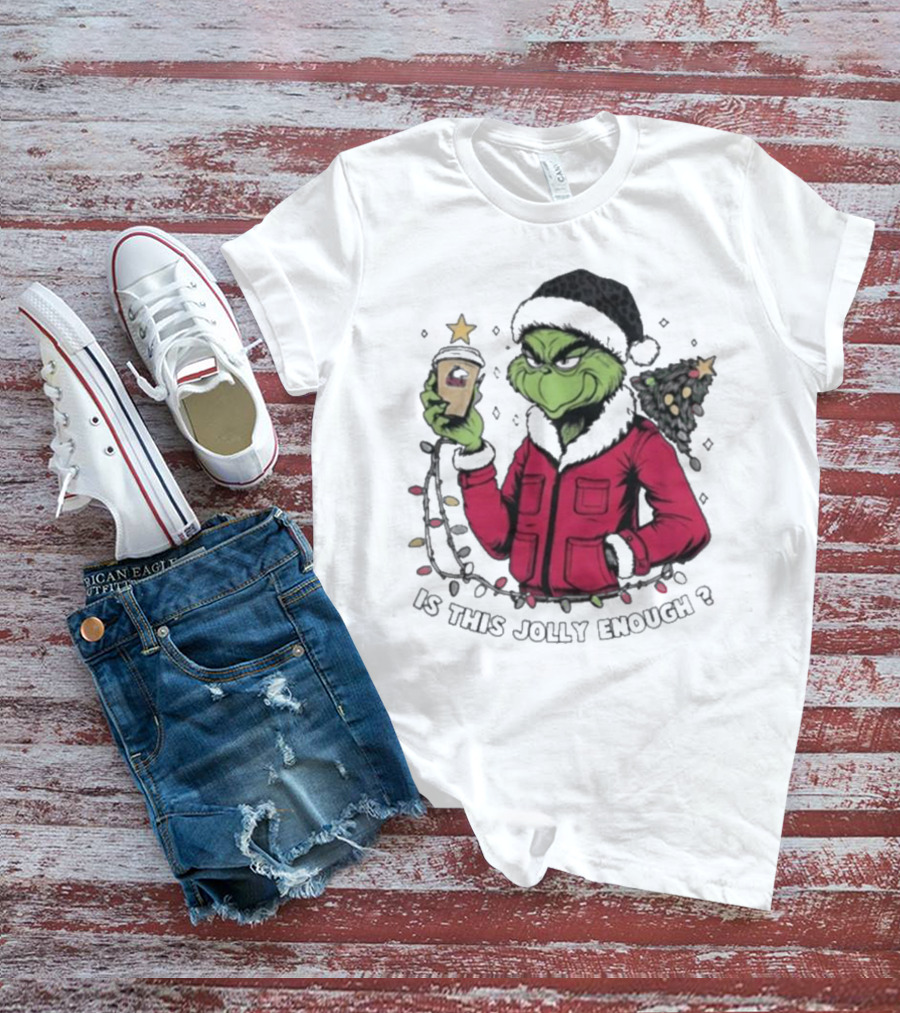Northern Illinois Huskies Grinch Is This Jolly Enough Merry Christmas T-Shirt