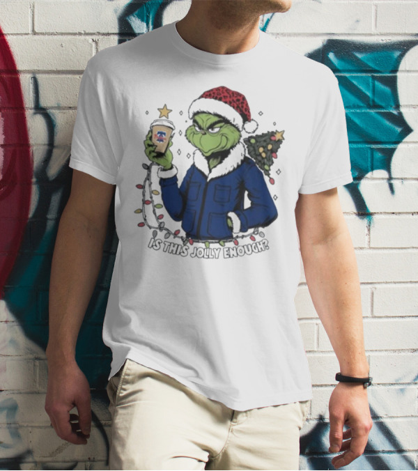 Philadelphia Phillies Grinch Is This Jolly Enough Merry Christmas T-Shirt