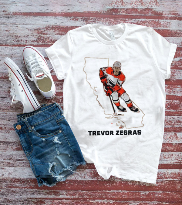 Trevor Zegras California Hockey Player T-Shirt