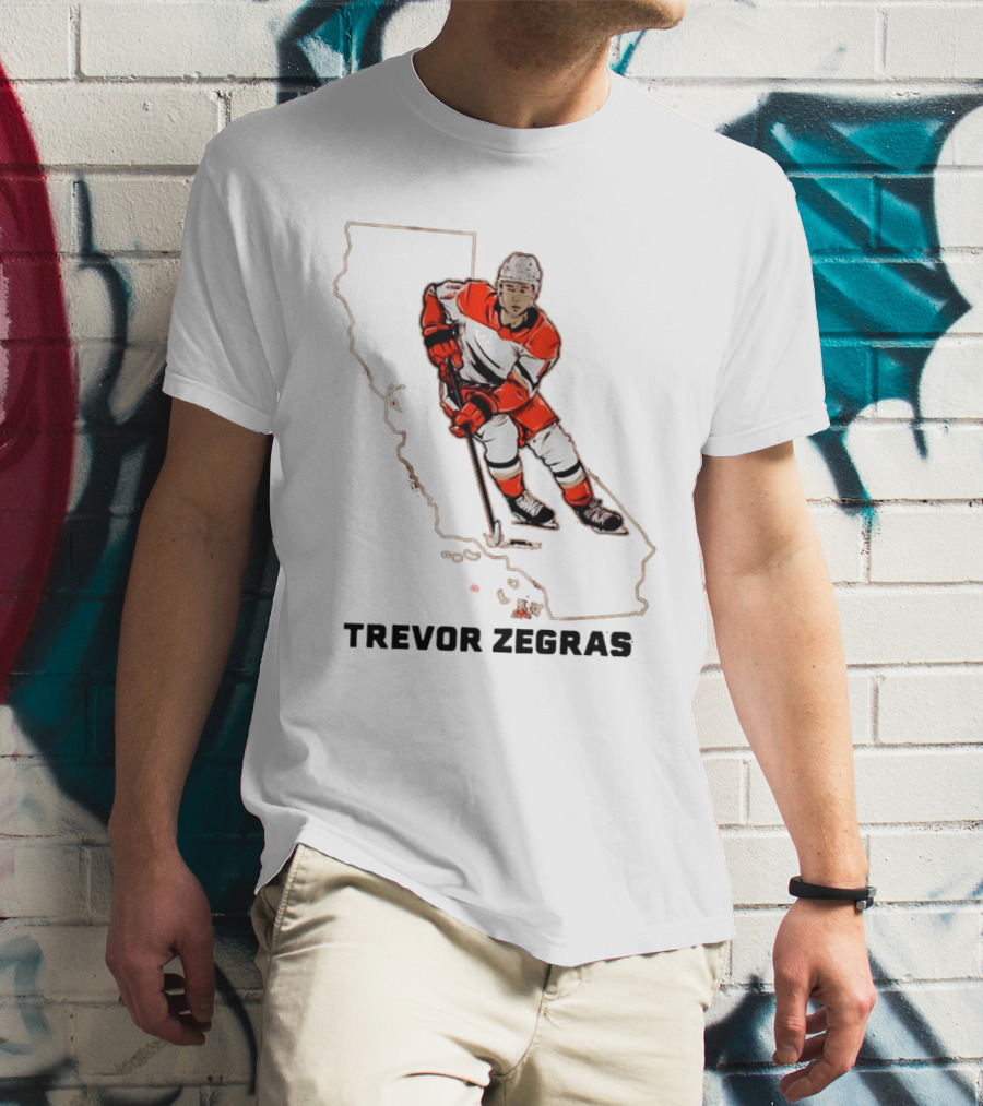 Trevor Zegras California Hockey Player T-Shirt
