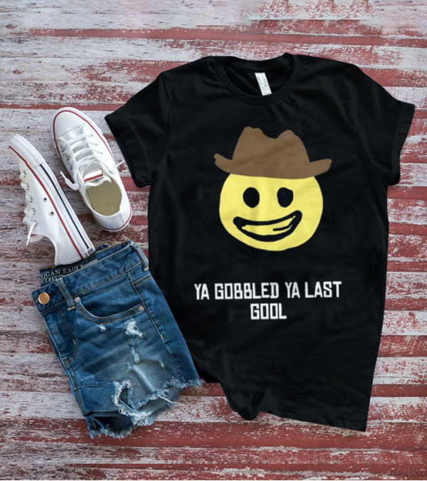 Jackbox Games Ya Gobbled Ya Last Gool Cowboy Emoji T-Shirt