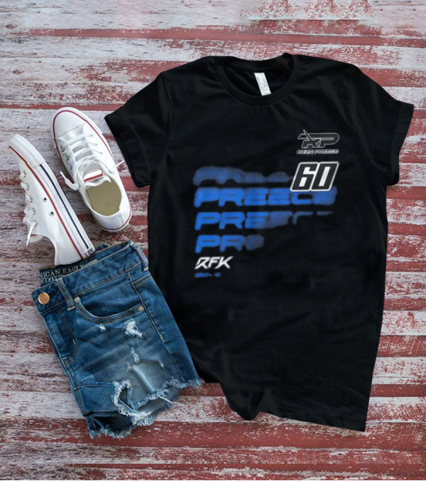 Ryan Preece RP 60 RFK Blue Men's Black T-Shirt