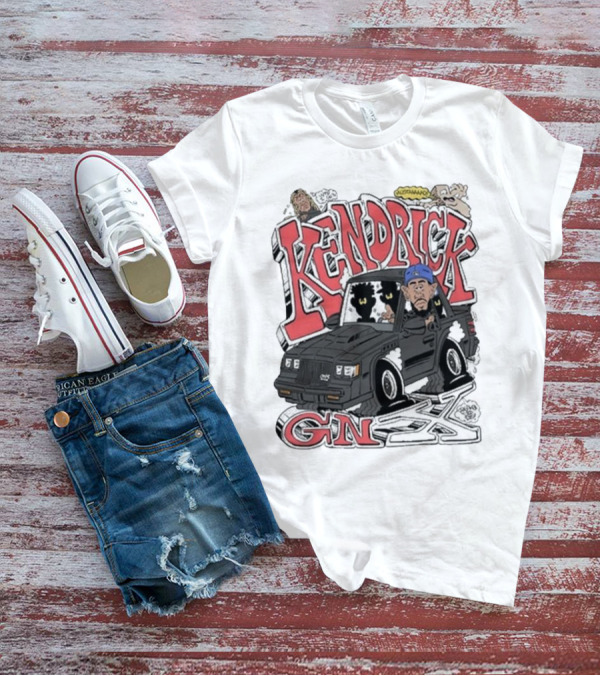 Kendrick GNX Freakorico Cartoon Car T-Shirt