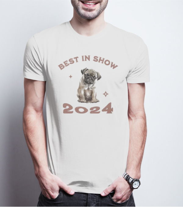 Vito The Pug Best In Show T-Shirt