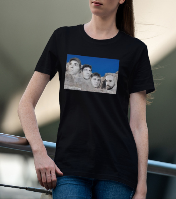 Family Friendly Mt. Rushmore Faces T-Shirt