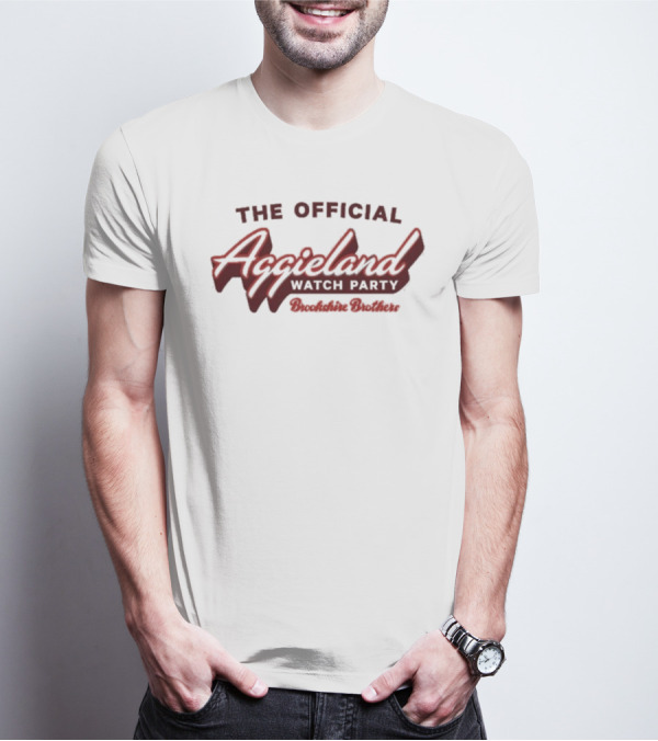 The Official Aggieland Watch Party Brookshire Brothers T-Shirt