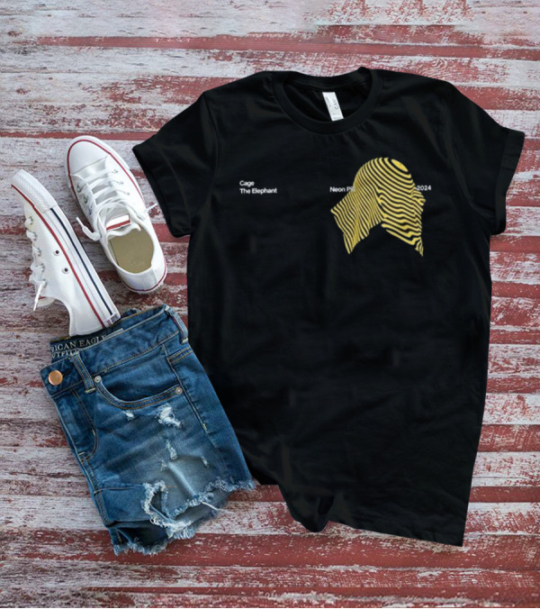 Cage The Elephant Neon Pattern T-Shirt
