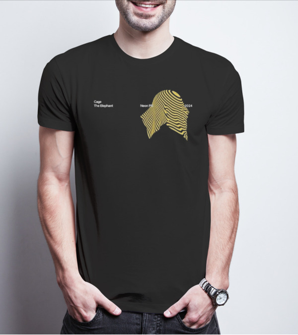 Cage The Elephant Neon Pattern T-Shirt
