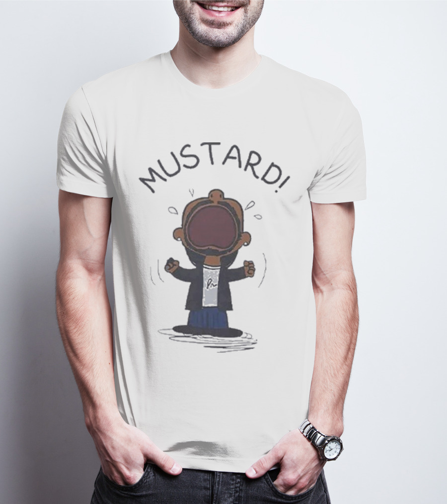 Kendrick Lamar MUSTARD Peanuts Meme T-Shirt