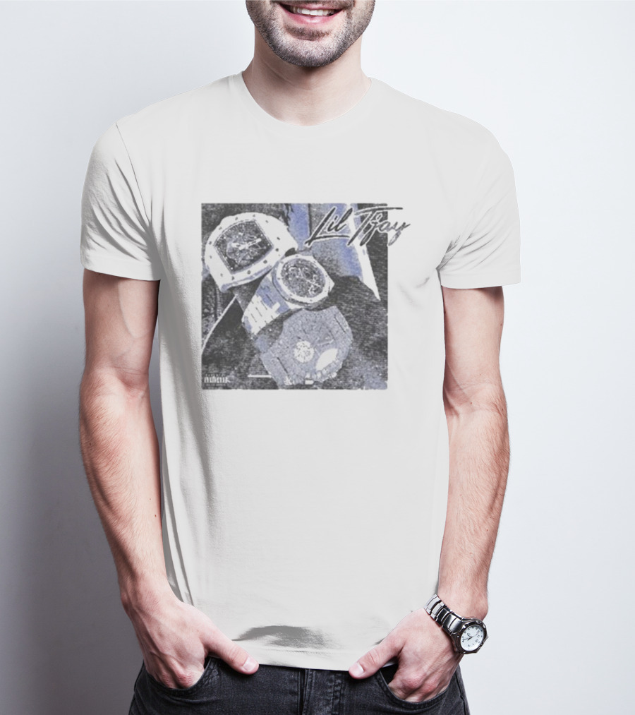 Lil Tjay Took A While Album Cover Watches T-Shirt