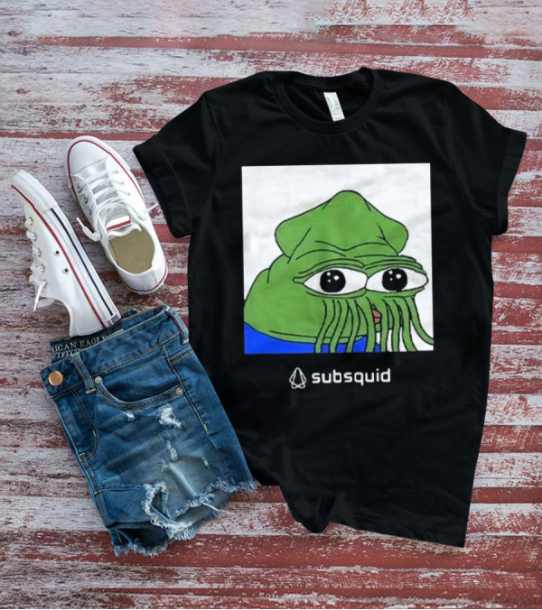 Dima Zhelezov Pepe The Frog Meme Subsquid T-Shirt