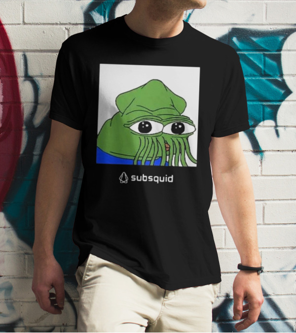 Dima Zhelezov Pepe The Frog Meme Subsquid T-Shirt