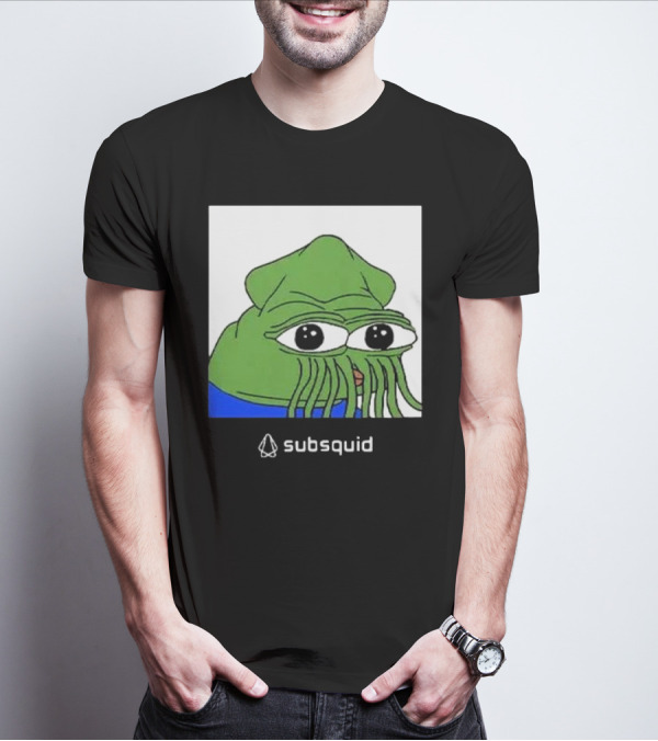 Dima Zhelezov Pepe The Frog Meme Subsquid T-Shirt