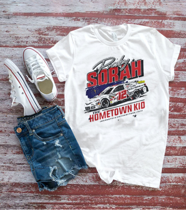 Presley Sorah The Hometown Kid Car 12 Indianapolis Raceway Park T-Shirt