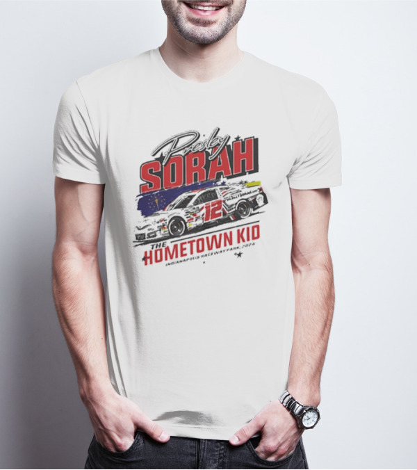 Presley Sorah The Hometown Kid Car 12 Indianapolis Raceway Park T-Shirt